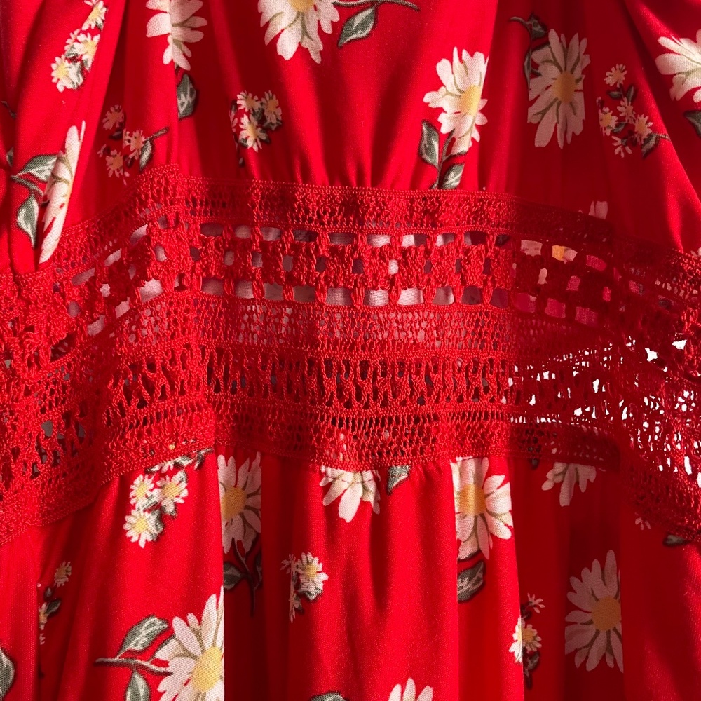 NWOT No Boundaries Romper with Attached Skirt Size Small (3-5) - Picture 5 of 12